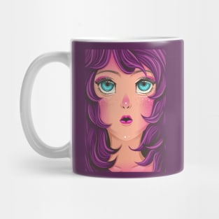 Portrait Of A Beautiful Girl Mug